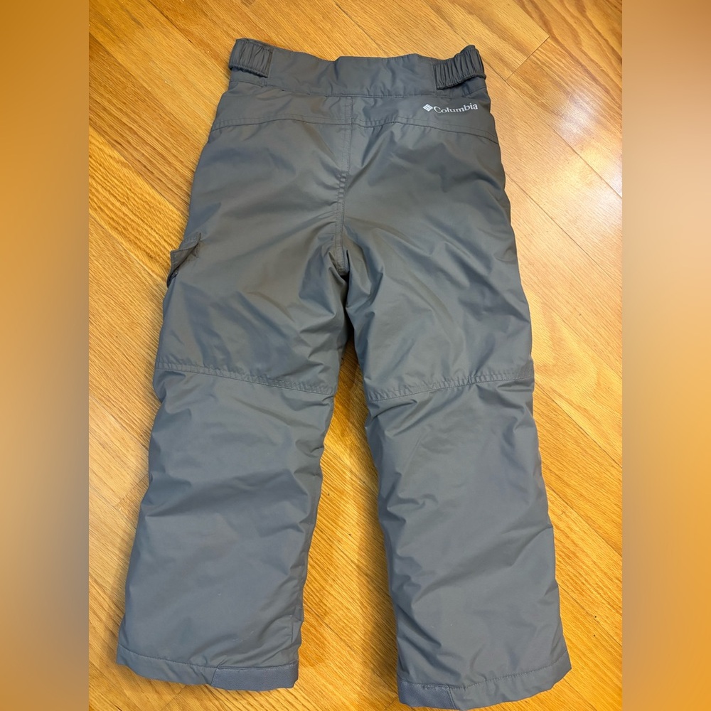 Columbia snow pants Youth size XS (6-7) Gray